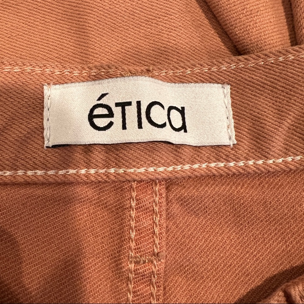 Ética Alex High Rise Skinny Ankle Jeans in Coffee NWOT (25) - Picture 9 of 12
